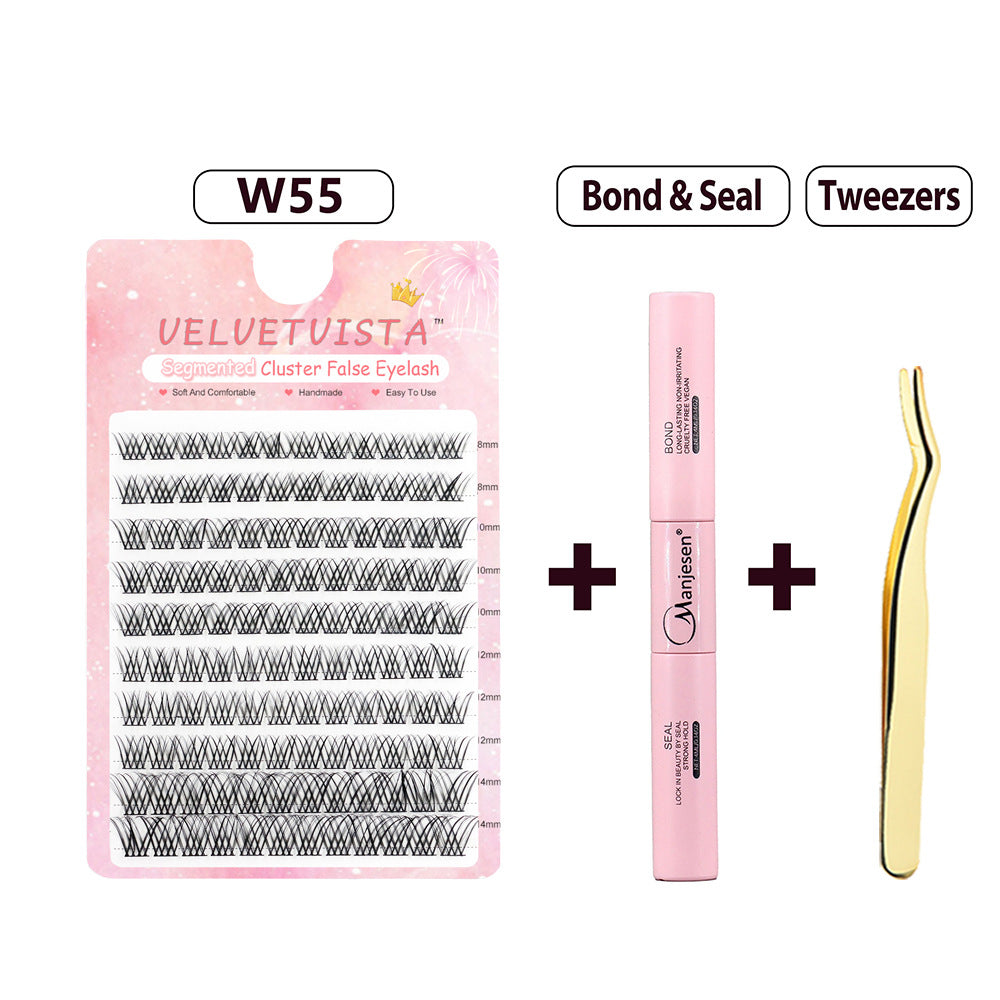DIY Eyelash Extension Kit - Natural Cluster Lashes