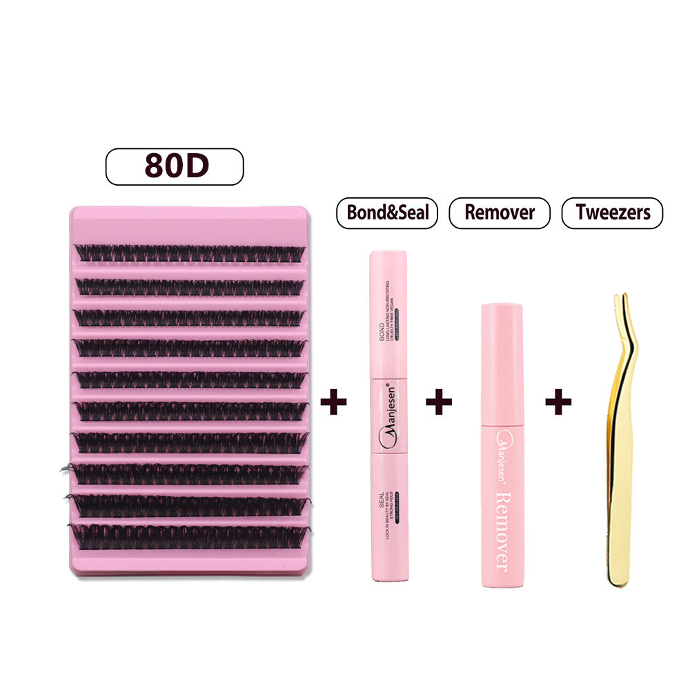 DIY Eyelash Extension Kit - Natural Cluster Lashes