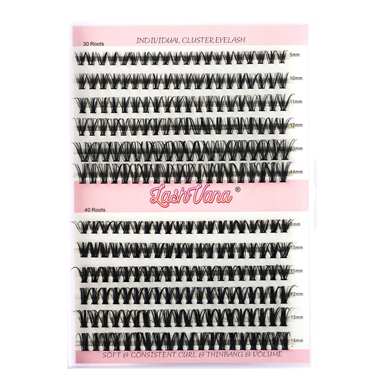 DIY Eyelash Extension Kit - Natural Cluster Lashes
