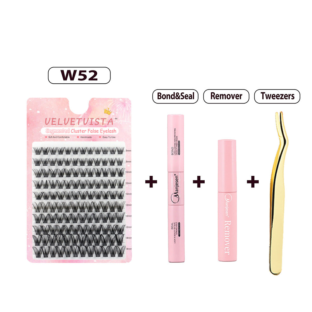 DIY Eyelash Extension Kit - Natural Cluster Lashes