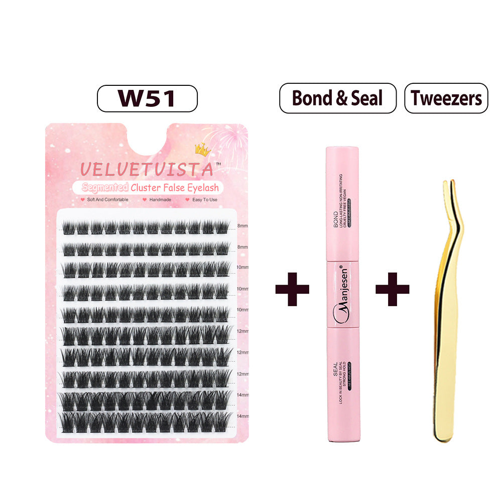 DIY Eyelash Extension Kit - Natural Cluster Lashes