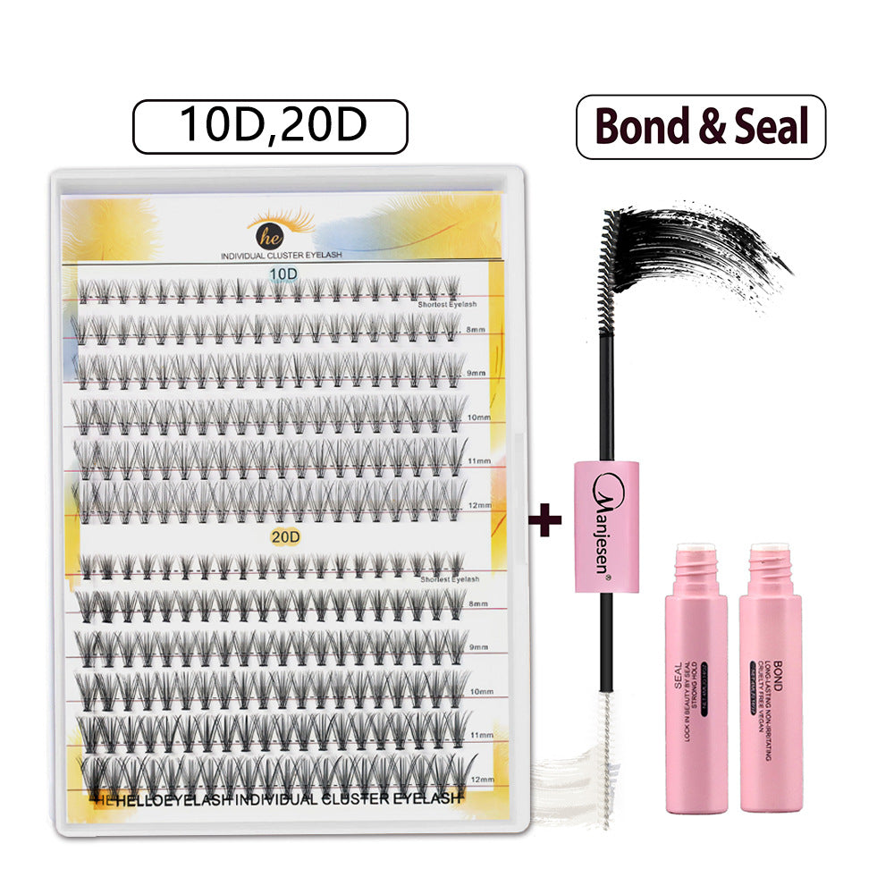 DIY Eyelash Extension Kit - Natural Cluster Lashes