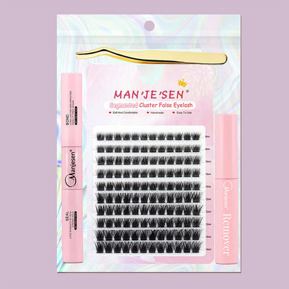 DIY Eyelash Extension Kit - Natural Cluster Lashes