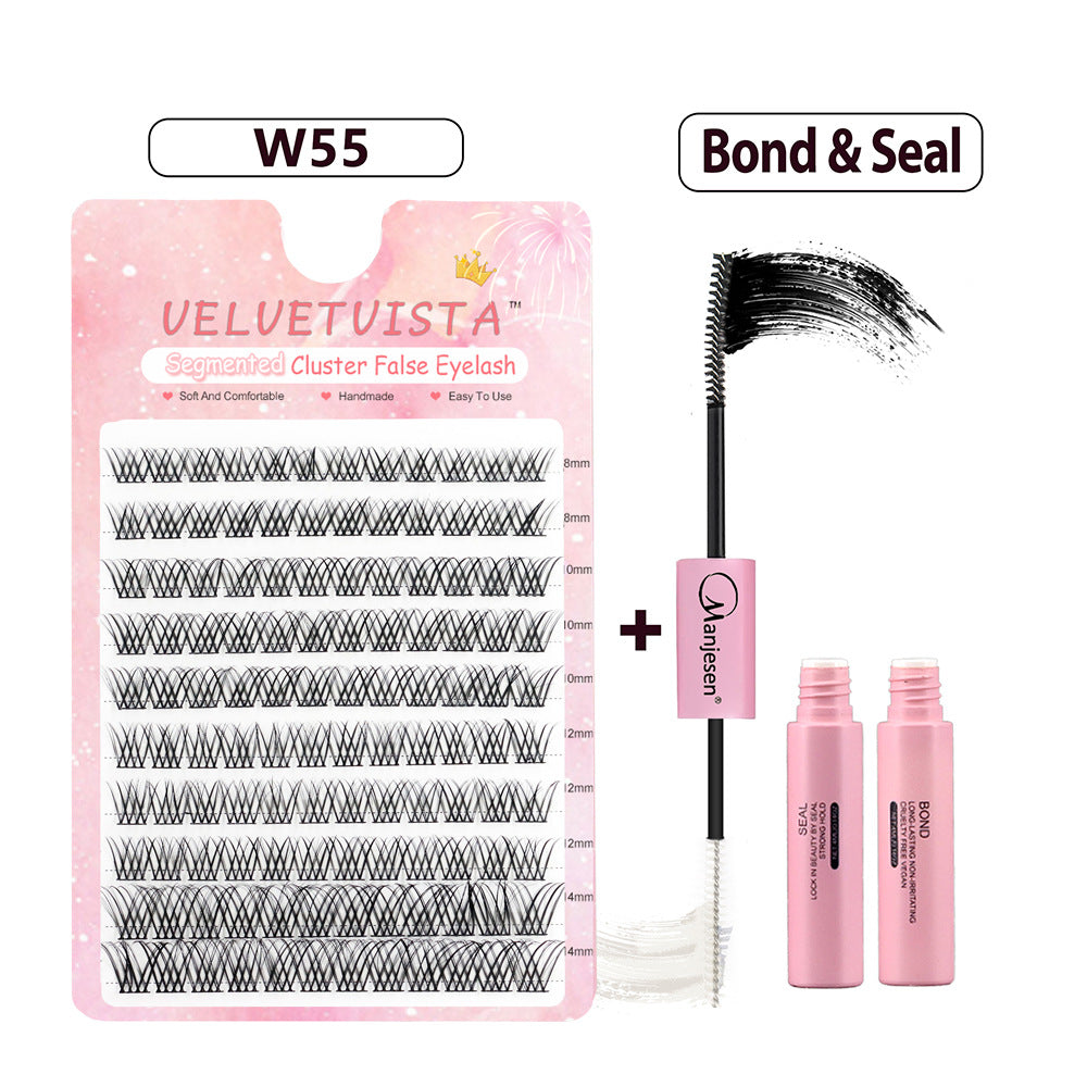 DIY Eyelash Extension Kit - Natural Cluster Lashes
