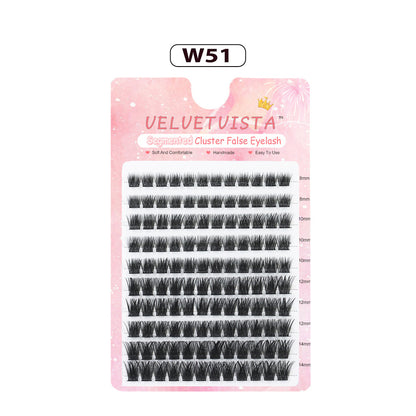 DIY Eyelash Extension Kit - Natural Cluster Lashes