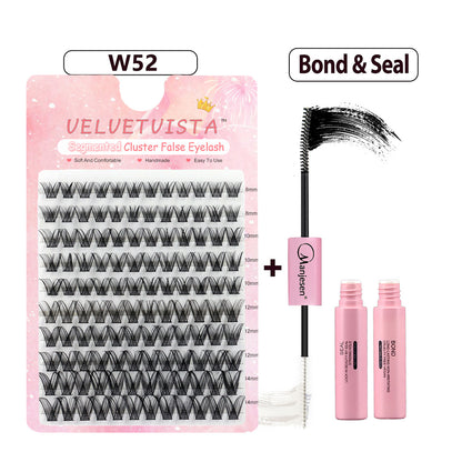 DIY Eyelash Extension Kit - Natural Cluster Lashes