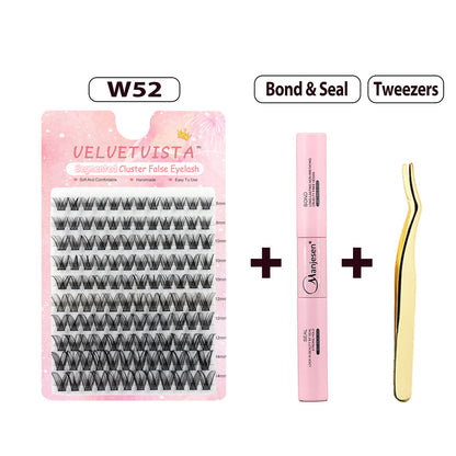 DIY Eyelash Extension Kit - Natural Cluster Lashes